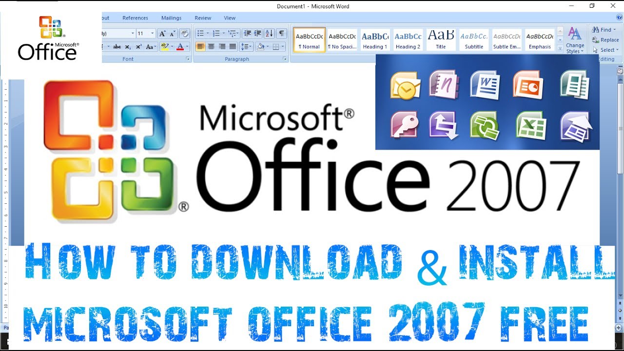 Microsoft Office 2007 Free Download For Mac
